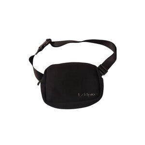 Le Mystere Black Sling Waistband Fanny Pack